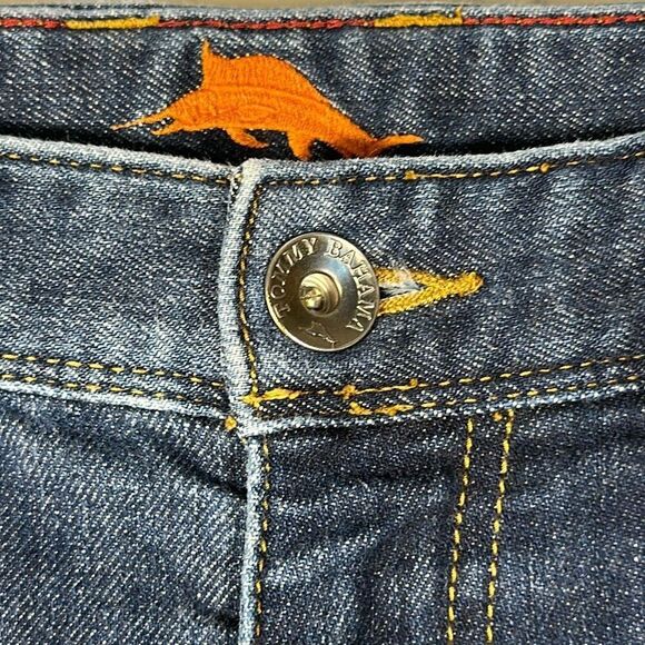 Tommy Bahama Mens Carmel Vintage Slim Jeans size W36 L32 - Picture 3 of 13